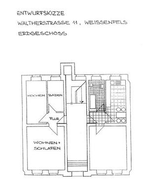 Foto - 1 Zimmer Erdgeschoßwohnung zur Miete in Weißenfels