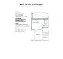 EG- Wohnung - 380,00&nbsp;EUR Kaltmiete, ca.&nbsp; 45,60&nbsp;m&sup2; in Bochum (PLZ: 44869) Eppendorf
