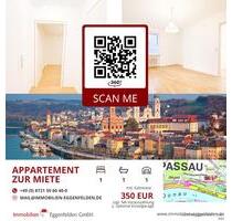 Passau! 1-Zimmerwohnung in begehrter Wohngegend mit Einzelgarage (250915)