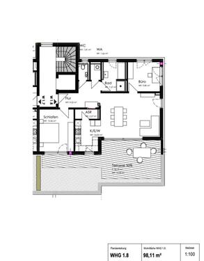 Foto - Erstbezug: Penthousewohnung (3 Zimmer) in Kellmünz a. d. Iller