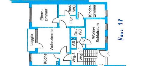 Foto - 4-Zi. Whg. in Meschede - 850,00&nbsp;EUR Kaltmiete, ca.&nbsp; 76,00&nbsp;m&sup2;
