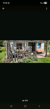 Foto - Pachtgarten mit massivem Häuschen