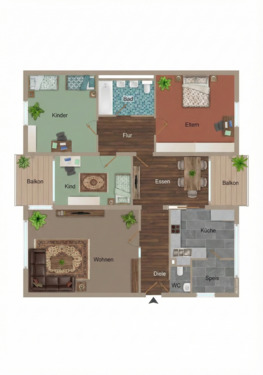 Foto - 4,5 Zimmer Wohnung Pfingstweide