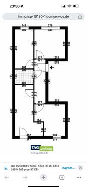 Foto - Dachgeschoßwohnung in Eisenach zur Miete