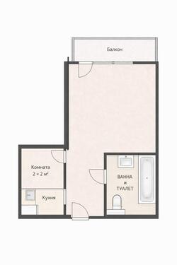 Foto - 1,5-Zimmer Wohnung in Kempten - 750,00&nbsp;EUR Kaltmiete, ca.&nbsp; 32,00&nbsp;m&sup2;