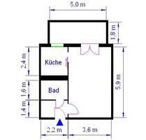 !!!Ideal für Senioren - ruhige 1-Raumwohnung mit Balkon!!! - Magdeburg Großer Silberberg