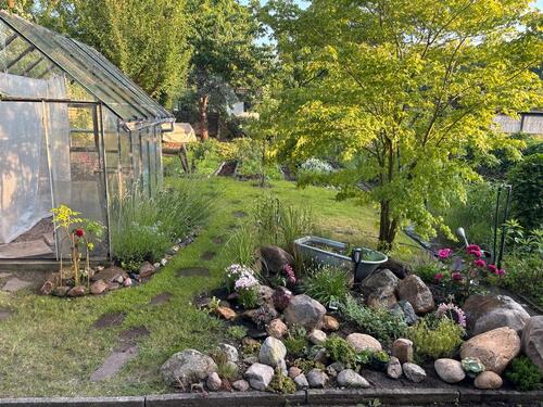 Foto - Schöner Kleingarten mit Laube in ruhiger Lage abzugeben