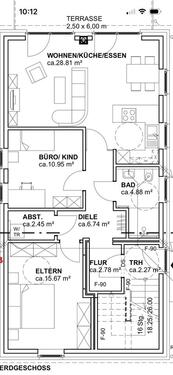 Foto - Moderne Neubauwohnung EG in WEEZE -ca 76qm, Garten, Garage