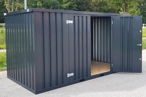 Foto - Gartencontainer 3m x 2m Schnellbaucontainer Gartenhaus Container