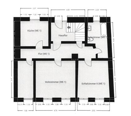 Foto - 3 Zimmer Etagenwohnung zur Miete in Trebbin