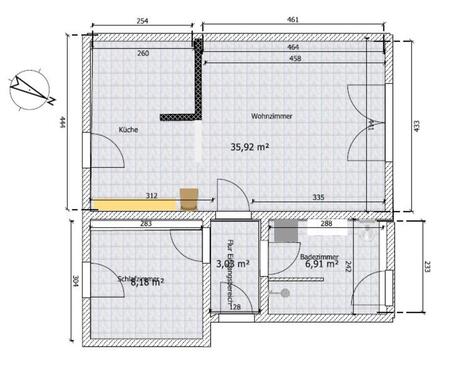 Foto - 2 Zimmer Wohnung (Einlieger Whg Hanghaus)