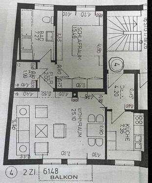 Foto - Juwel am Rathaus: möblierte 2 ZKB Wohnung mit Balkon