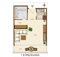 1,5 Zimmer Wohnung - 800,00&nbsp;EUR Kaltmiete, ca.&nbsp; 35,00&nbsp;m&sup2; in Filderstadt (PLZ: 70794)