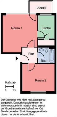 Foto - 2 Zimmer Etagenwohnung zur Miete in Hagen