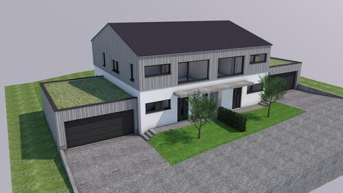 Foto - Moderne Neubau Doppelhaushälften KFW 40 in IggensbachReichenbach