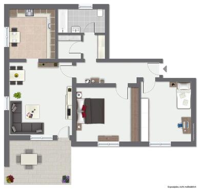 Foto - Etagenwohnung zur Miete in Sprockhövel