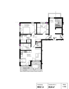 Foto - 4 Zimmer Etagenwohnung zur Miete in Kellmünz an der Iller