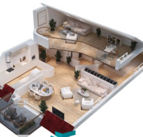 Charmante Maisonette 2 Zi +Galerie, Balkon,TG Stellplatz, Wohnung - Oyten