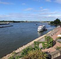 Mietwohnung möbliert mit Balkon und Rheinblick - Rees