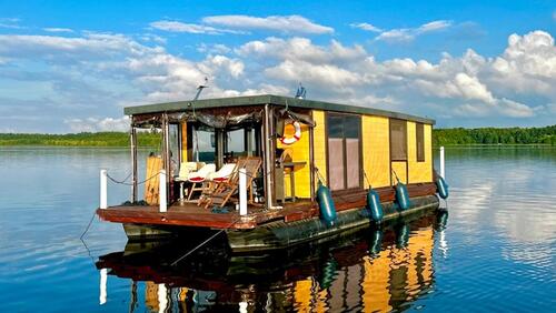 Foto - Hausboot mieten in Brandenburg Heidesee - Urlaub auf dem Wasser