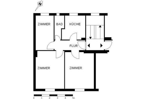 Foto - 3 Zimmer Etagenwohnung in Bremen