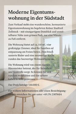 Foto - 4 Zimmer Wohnung zu Verkaufen - 530.000,00 EUR Kaufpreis,