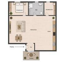 Schöne 2-Zi.-EG-Wohnung mit großem Wohnbereich & Stellplatz - Bremervörde