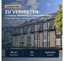 Charmante 28 m² EG-Wohnung in Düsseldorf-Bilk || Uninähe
