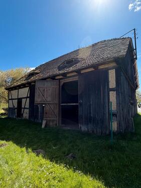 Foto - Scheune, Lagerhalle, Baugrundstück, Wohnhaus