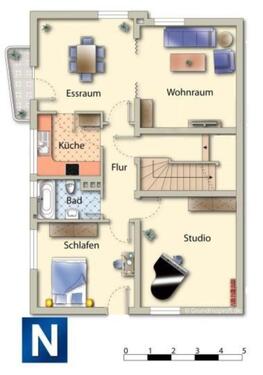 Foto - WND City, 4 ZKB, ca.85 m² + Balkon, 645 € +NK + 2 MM Kaution