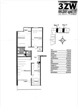 Foto - Attraktive 3 Zimmer-Wohnung mit Weitblick, Balkon & Garage in HD