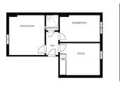 Foto - 2 Zimmer Dachgeschoßwohnung zur Miete in Dortmund