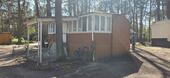 Foto - Dauercamping Bauwagen mit Anbau wie Bungalow 8x4m am See