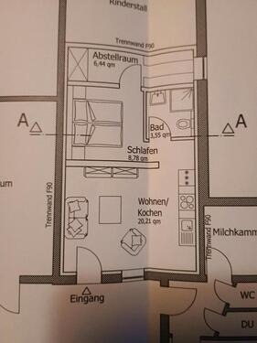 Foto - 40qm Singlewohnung in Legden - 590,00 EUR Kaltmiete, ca.  40,00 m²
