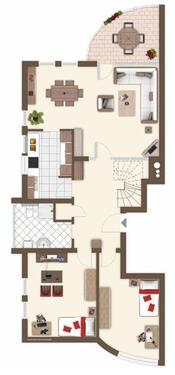 Foto - 5 Zimmer Maisonettenwohnung in Rottweil