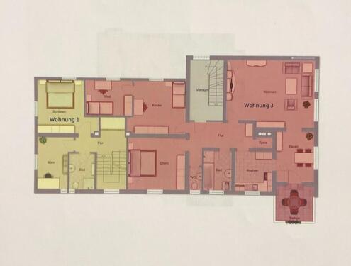 Foto - Wohnung in Aiterhofen 3,5 Zimmer zu vermieten