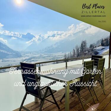 Foto - Wohnung mit schwebender Terrasse über das Zillertal