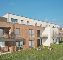 Neubau-Obergeschosswohnung in Bawinkel, 54 m² mit Balkon- KFW 40
