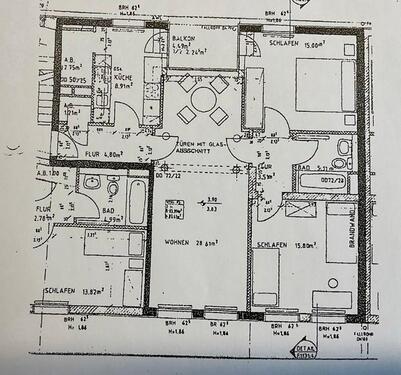 Foto - Etagenwohnung in Potsdam zur Miete