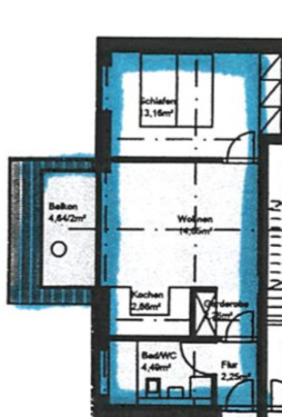 Foto - 2 Zimmer Etagenwohnung zur Miete in Gangkofen