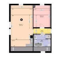 Helle 2-Zimmer-DG-Wohnung mit Eichenparkett, EBK und Kellerraum - Karlsfeld