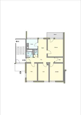 Foto - 4 Zimmer Etagenwohnung zur Miete in Esslingen am Neckar