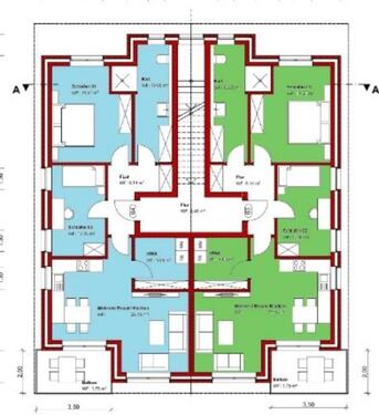 Foto - Etagenwohnung in Spelle