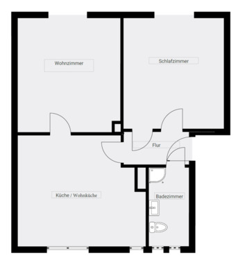 Foto - 2 Zimmer Wohnung, top renoviert