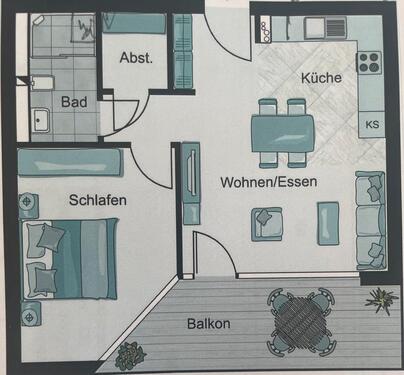 Foto - Wohnung in Biberach zu vermieten
