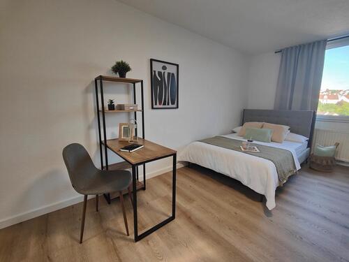 Foto - Modernes 1-Zi-Apartment in Wü Lengfeld inkl. Internet zvm.