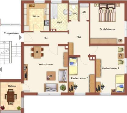 Foto - 4 Zimmer Etagenwohnung in Bayreuth