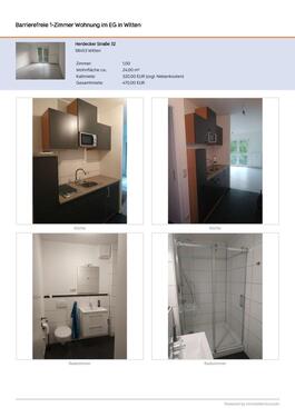 Foto - Erdgeschoßwohnung in Witten zur Miete