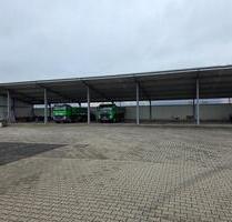 Großer überdachter Stellplatz Wohnmobil, LKW, Lager in Alpen