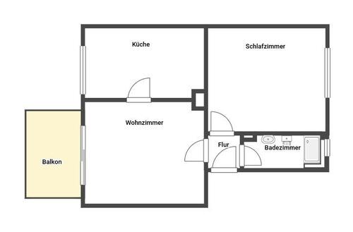 Foto - Etagenwohnung in Landau in der Pfalz zur Miete